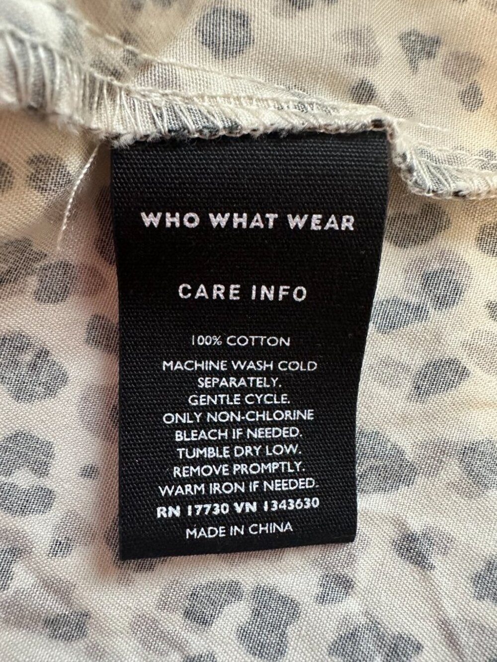 Who What Wear Black Tan and White Shirt Dress - M - Picture 5 of 6